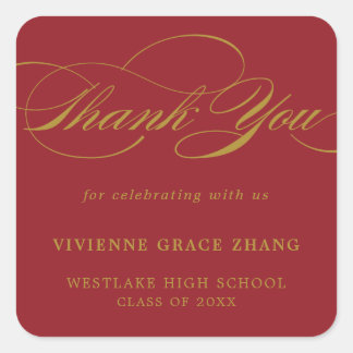 CALCOMANÍA DE GRACIAS CON LETRA ELEGANTE Y ESTILOS