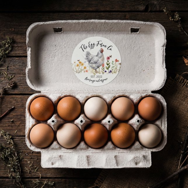 Calcomanía de granja personalizada con gallo de ac (Subido por el creador)