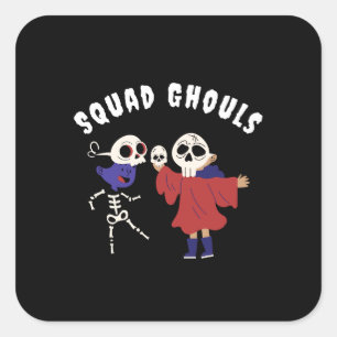 Calcomanía de Halloween de Squad Ghouls - Espeluzn