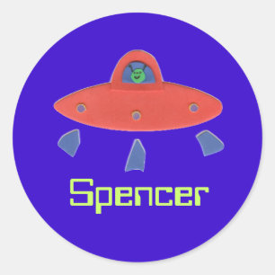 Calcomanía de identificación de UFO de Karate Kat