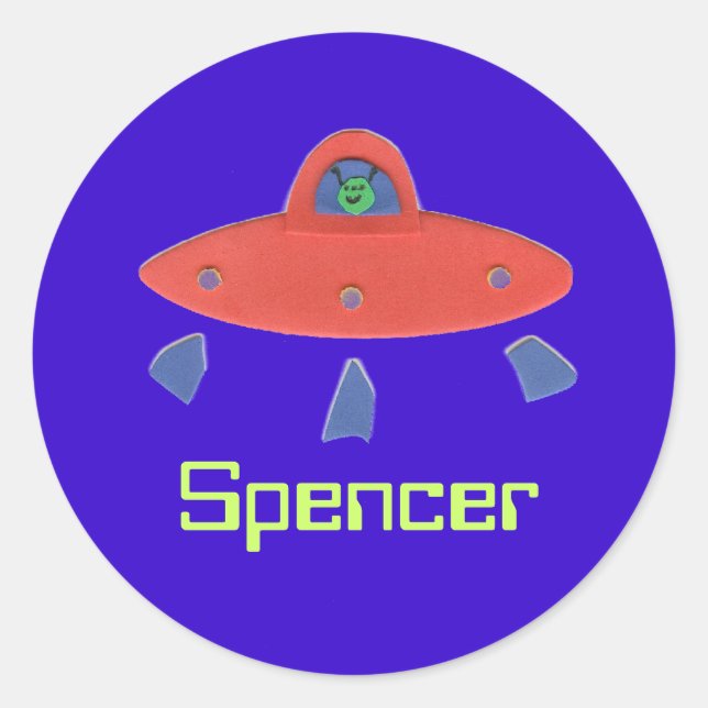 Calcomanía de identificación de UFO de Karate Kat  (Anverso)