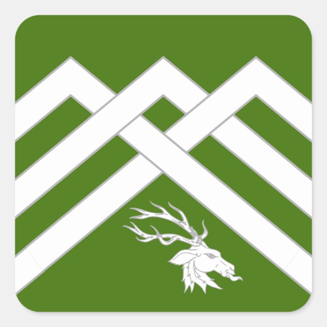 Calcomanía de insignia de la población de SCA Mist (Anverso)