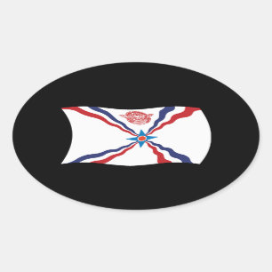 Calcomanía de la bandera de la nación asiria