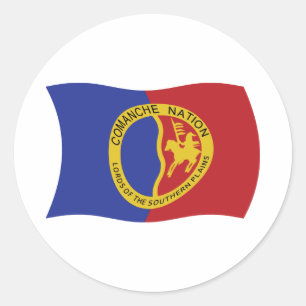 Calcomanía de la bandera de la Nación Comanche