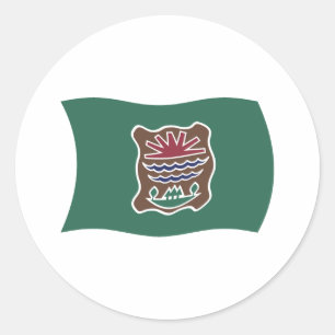 Calcomanía de la bandera de la tribu Abenaki