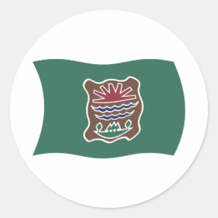 Calcomanía de la bandera de la tribu Abenaki