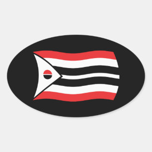 Calcomanía de la bandera de la tribu Arapaho