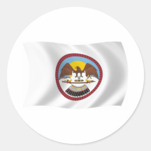 Calcomanía de la bandera de la tribu Ute