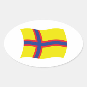Calcomanía de la bandera de los finlandeses de Ing