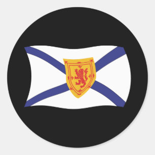 Calcomanía de la bandera de Nueva Escocia
