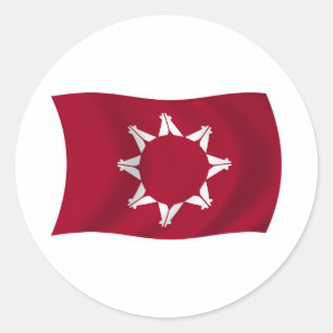 Calcomanía de la bandera de Oglala Lakota