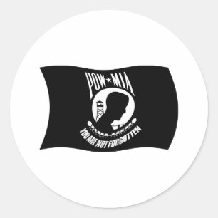 Calcomanía de la bandera de prisioneros de guerra