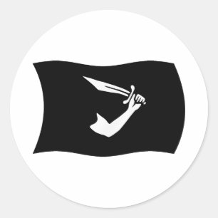 Calcomanía de la bandera de Thomas Tew