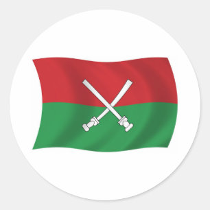 Calcomanía de la bandera Li y Miao de Hainan