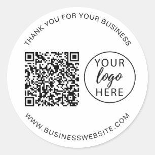 Calcomanía de logotipo comercial personalizado