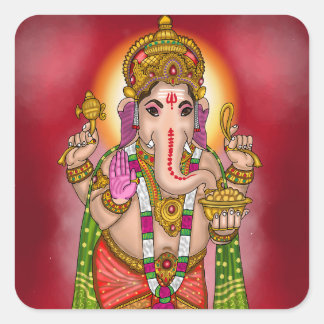 Calcomanía de Lord Ganesha