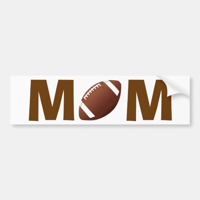 Calcomanía de Mamá de Fútbol (Frente)