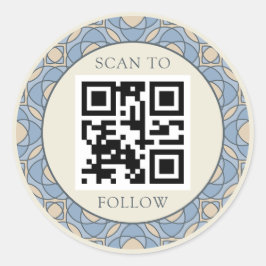 Calcomanía de marca profesional Mosaico Elegante