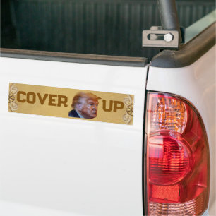 Calcomanía de pegatina de tapa de Trump