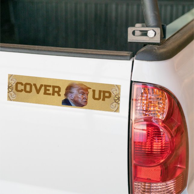 Calcomanía de pegatina de tapa de Trump (En Camión)
