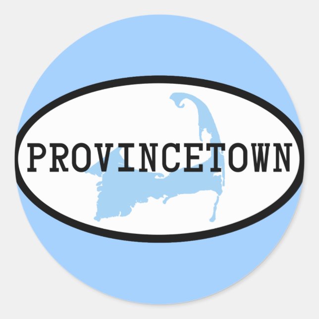 Calcomanía de Provincetown (Anverso)