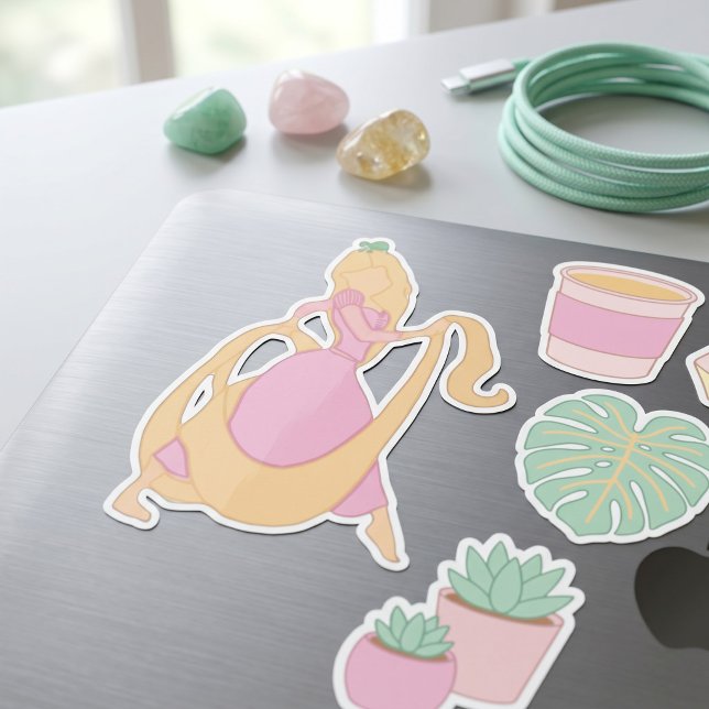 Calcomanía de Rapunzel (Subido por el creador)