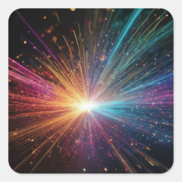 Calcomanía de Rayo de Luz