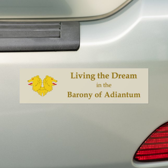 Calcomanía de SCA Adiantum (en coche)