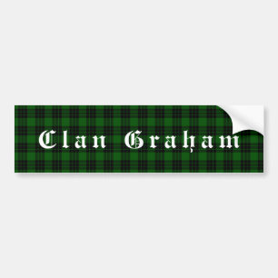 Calcomanía de Tartán del Clan Graham
