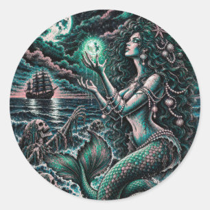 Calcomanía de terror náutico Siren's Cove Dark Mer