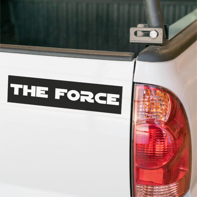 Calcomanía de The Force™ para parachoques (En Camión)