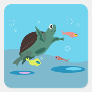 Calcomanía de Tortuga