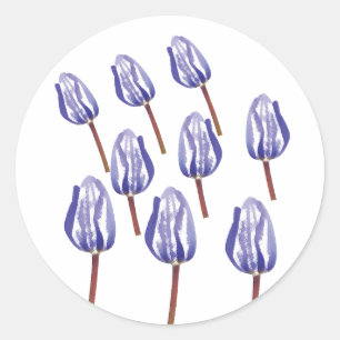 Calcomanía de Tulipanes – Arte Floral Elegante
