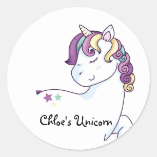 Calcomanía de Unicornio, Decoración de Aula, Unico