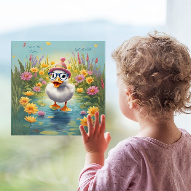 Calcomanía de ventana de patito acogedor (Subido por el creador)