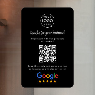 Calcomanía de Ventana de Reseñas de Google Calco