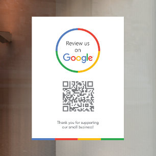 Calcomanía de Ventana de Reseñas de Google Calco