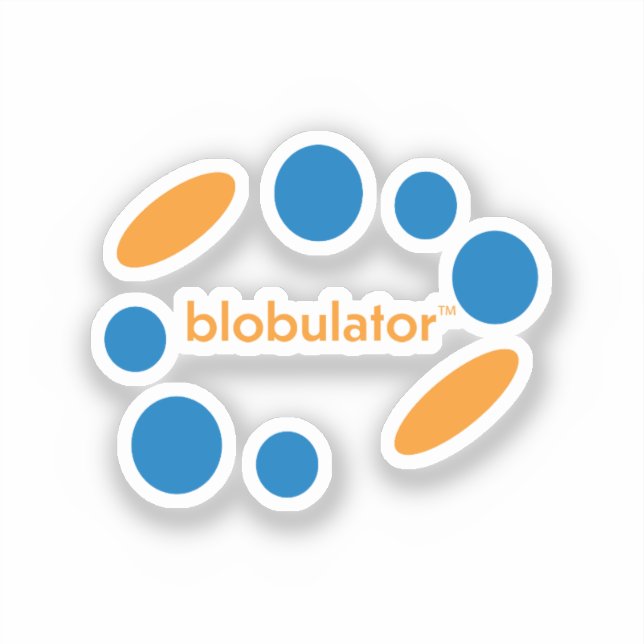 calcomanía de vinilo blobulator (Anverso)