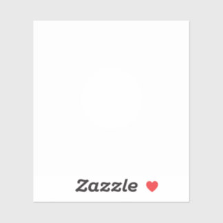 Calcomanía de vinilo cortada a medida