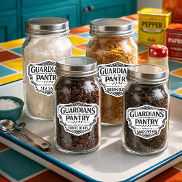 Calcomanía de vinilo cortada a medida para Guardia