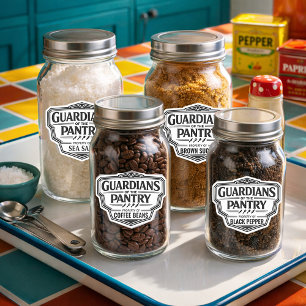 Calcomanía de vinilo cortada a medida para Guardia