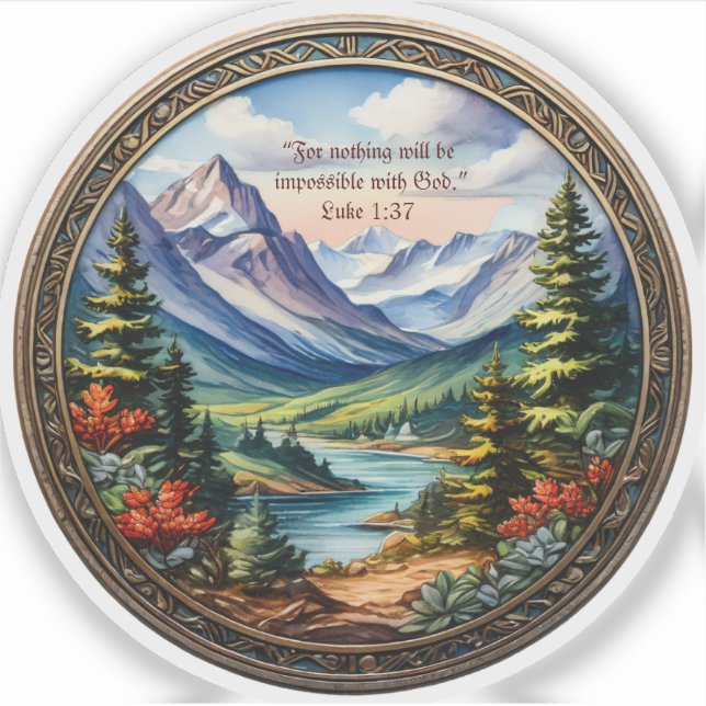 Calcomanía de vinilo cortada personalizada con ver (Anverso)