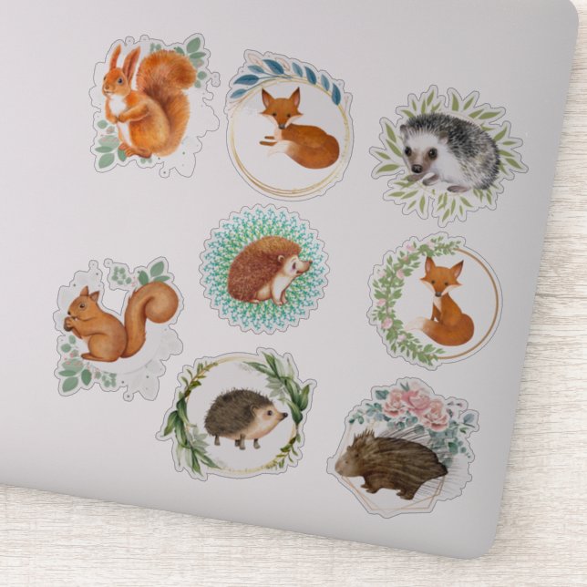 Calcomanía de vinilo cortada personalizada de anim (Detalle)