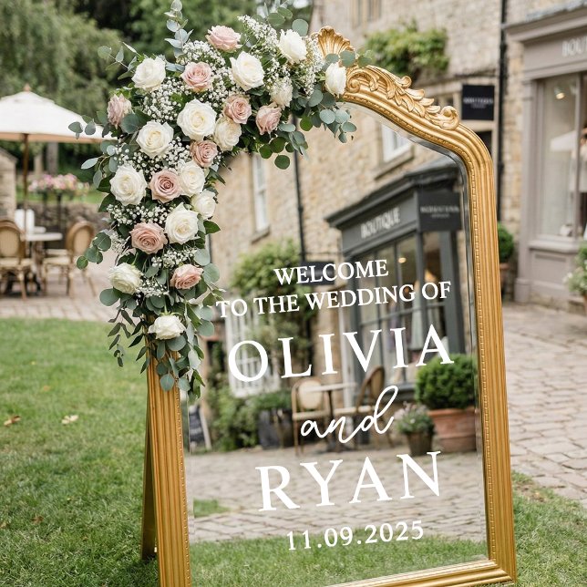 Calcomanía de vinilo de bienvenida para boda, Boda (Subido por el creador)