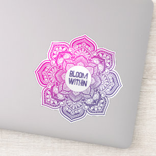 Calcomanía de vinilo personalizada Aion Mandala co