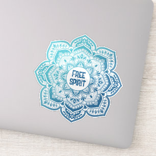 Calcomanía de vinilo personalizada Eira Mandala co