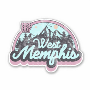 Calcomanía de West Memphis, Arkansas