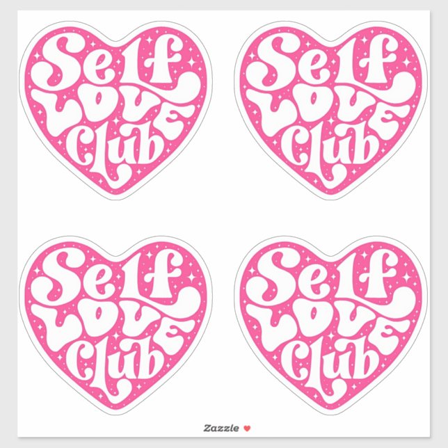 Calcomanía del Club del Amor Propio (Hoja)