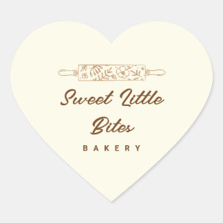 Calcomanía del logotipo de la panadería Sweet Litt