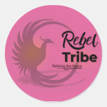 Calcomanía del logotipo de la tribu rebelde fénix